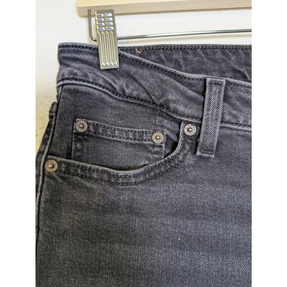 Levi’s Superlow Bootcut Low Rise Faded Black Stretch Denim Jeans Women Size 29 - Picture 6 of 14